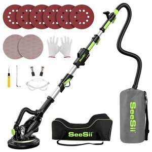 SEESII�d�C�h���C�E�H�[���T���_�[1200W�|�[���T���_�[�L�k���|�[��210cm���߉\6�i�ϑ�2400RPMLED���C�g�t�������W�o�V�X�e�������O�_�X�g�z�[�X�W�o��6���̃T���h�y�[�p�[2���̖��o�T���h�c