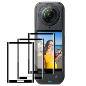 K&F CONCEPT �K���X�t�B���� �Ή�insta360 X5 �ی�t�B���� 9H�����K���X �ϏՌ� �����z�� ������ ��U�h�~ �J�����p�ی�t�B���� �X�N���[���v���e�N�^�[
