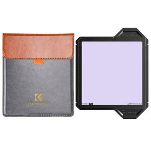 K&F CONCEPT �p�^���Q�J�b�g�t�B���^�[ ���w�K���X 36�w�i�m�R�[�e�B���O ���� �h�� ���t���h�~ �ی�P�[�X�t�� �����h�~100*100*2mm(X-Pro�V�X�e��)�y���[�J�[���c�X�z