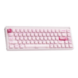 MelGeek MADE68 Pro+ ���C�z�[�����ʃQ�[�~���O�L�[�{�[�h 65% �L�� ���s�b�h�g���K�[ �z�b�g�X���b�v RGB (�����s���N)