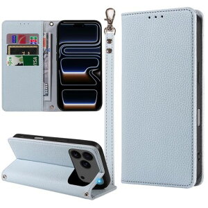 MINIKA iPhone 17 Pro �p �P�[�X �蒠�^ �X�g���b�v�t�� ����PU���U�[ 3���̃J�[�h�����[ �������y�u���[�z