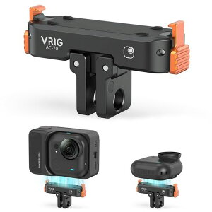 VRIGInsta360GOUltra�p�N�C�b�N�����[�X�}�E���g���C�A�_�v�^�[�A���~�������܂肽����1/4�l�W�J�����}�E���g����~�ߐU���z���J�������C�N�C�b�N�����[�XAC-70