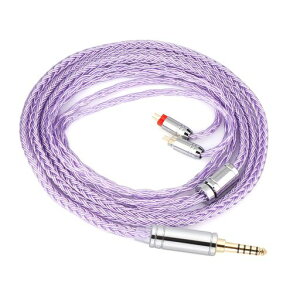 TripowinZonie16�R�A�[�⃁�b�L�P�[�u��&SPCHIFI�C���z���A�b�v�O���[�h�P�[�u��(4.4mm-0.78mm2pinLavender)