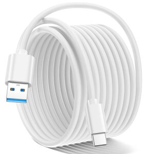 USBType-C�P�[�u��3m10Gbps�����f�[�^�]��USB-AtoUSB-C3.1/3.2Gen2�}���[�dQC3.0�Ή�CarPlay/AndroidAuto�Ή�iPhone17/16/15Plus/Pro