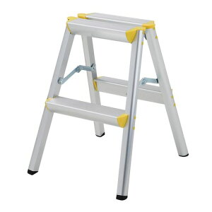 VECELO脚立折りたたみステップ踏み台はしご足場台折り畳み脚立2段軽量折り畳みコンパクトミニ安全滑り止め付きアルミ引っ越し大掃除屋外省スペース耐荷重150KG