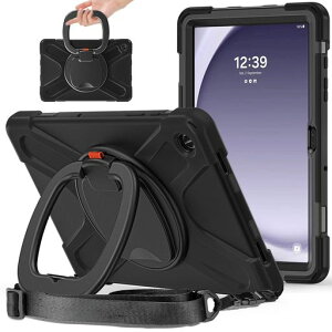 360�x��]GalaxyTabA9+11�C���`�P�[�X�c�u���ϏՌ���䎝����t���V�����_�[�x���g�X�g���b�v�t��Android�^�u���b�g�M�����N�V�[TabA9Plus�J�o�[�q���L�b�Y�A�E�g�h�A��+��