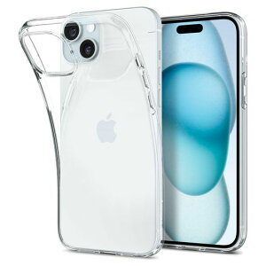 Spigen�y�n��18�N�̋Z�p�́ziPhone15Plus�P�[�X�N���A�o���p�[�ϏՌ��ČRMIL�K�i���L�b�h�E�N���X�^��ACS06647(�N���X�^���E�N���A)