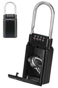 BenRichキーボックス屋外4桁ダイヤル式サーフィン鍵ボックス南京錠セキュリティ暗証番号事務所庫別荘玄関家庭倉庫ホテルの部屋寮防犯ロック鍵共有収納ボックス使用簡単日本語説明書付き