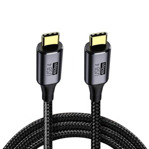 cableccUSB4�P�[�u��40Gbps100W�[�d8K@60Hz5K@60HzUSB4.0Thunderbolt3/480cm�Ή�