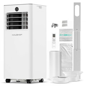 HAUSHOF �y2026�N�V�^�z�y�H���s�v�z �X�|�b�g�N�[���[ �X�|�b�g�G�A�R�� 2.6kW ��[�@ �����@ ��[ 8-10�� �ړ��� �N�[���[ ��[�E�����E�������[�h ������24L ���ʒ���2�i�K �ƒ�p �ߗފ��� �c