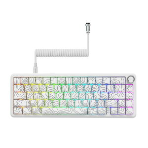 ATTACKSHARKX65PROHE���s�b�h�g���K�[�Q�[�~���O�L�[�{�[�h���C�����X8k�|�[�����O���[�gRT0.01mm�Ή�8000Hz�Ή�2.4G/Bluetooth/�L�����C�X�C�b�`�f�b�h�]�[�������@�\