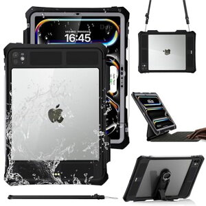 ������DooiPadPro11�C���`(M5/M4)�p�h���P�[�X2025/2024iPadPro11��6/5����p�����C�J�o�[IP68�h���K�i�ϏՌ��y�����[PencilPro���C�[�d�Ή��X�^���h�ƃX�g���b�v�t��Magic