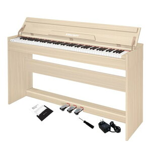 KIMFBAY�d�q�s�A�m88���Ֆؐ��d�q�s�A�m�A�b�v���C�g88���Փd�q�s�A�m�y�_���t���q�����S��MIDI�Ή��x�[�W��