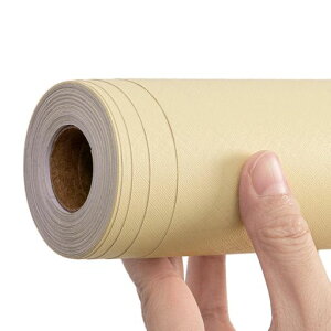 壁紙シールリメイクシート剥がせる幅40cmx10m壁紙の上から張る天井おしゃれトレイ賃貸厚手はがせるかべがみwallpaerシート(イエロー)