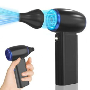 エアダスター電動エアダスターブロワー洗車ブロアー超強力250000RMP高速回転最大風速120m/s5000mAh大容量バッテリーTypeC急速充電LEDライト付き3段階風量調整小型軽量過熱保護