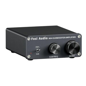 FosiAudioM04100W�T�u�E�[�t�@�[�A���v�~�j�X�e���I���m�����p���[�A���vTPA3116�`�b�vPBTL�z�[���I�[�f�B�I�ƃr�f�I�p�d���A�_�v�^�t��