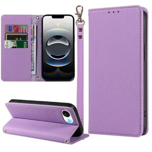 MINIKA iPhone 17e �P�[�X �蒠�^ iPhone 16e �p �X�g���b�v�t�� ����PU���U�[ Phone16e �P�[�X �蒠�^ �����ӂ���17e/16e�P�[�X �ϏՌ� �g�уJ�o�[ ������� �X�}�z�P�[�X �J�[�h���[ ���u���X�^���h�@�\