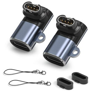 PonJel�K�[�~���E�H�b�`�[�d�A�_�v�^�[L�^usb�^�C�vc�ϊ��A�_�v�^�[�y2�zTypeC-�[�d�A�_�v�^�[forGarminFenix77X/S66X/S55X/S�AForerunner55965955255