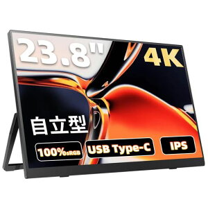 Acouto 4K ���o�C�����j�^�[ 23.8�C���` Zen24 Ultra ��̌^�X�^���h �Q�[�~���O���j�^�[ HDR ���o�C���f�B�X�v���C �X�C�b�`�p USB