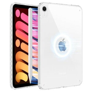 iPadmini7�p�P�[�XMagSafe�Ή��}�O�l�b�g����(A17Pro�A2024)iPadmini��7/6����P�[�X8.3�C���`���^�y�ʑϏՌ������ω���TPU+PC���E�ȒPPencil�t���\iPadMini