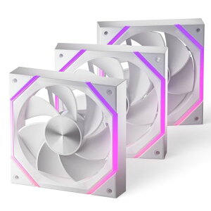 AsiaHorseNyotaARGBPC�P�[�X�t�@��120mm(12cm)3�{�t���E�z�C�p[�����\PWM/�É�]4PinPWM5V3PinARGB2000RPM/61.5CFM/HDB�x�A�����O/������