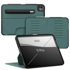 ZUGU CASE iPad Pro 11�C���`�P�[�X M4/M5 2024/2025 [�p�C���O���[��]