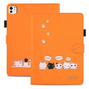 QRIBO �ɓK������ IPAD PRO 13�C���` �P�[�X 2024/2025 �V���v���Ȃ̂ɉ����f�U�C�� �G���{�X���H�L�� ���ꂵ���C���� 13.0�C���`�Ή� IPAD PRO 13�C���` �^�u���b�g�P�[�X IPAD�v��13�C���`�P�[�X M4/M5