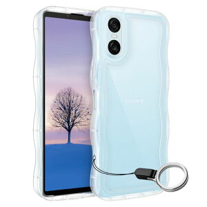 Xperia10VI�P�[�X�N���A�E�F�[�u�G�N�X�y���A10VI/SO-52ETPU�g��̃o���p�[�����X�}�z�P�[�X���킢�����˂���Xperia10VISOG14/A402SO/XQ-ES44�E�F�[�u�f�U�C�������؍�
