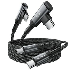 toockiUSBC�P�[�u��L��240W/5A�y3M+3M�u���b�N�zType-cL�^PD3.1�}���[�d�f���h�~�i�C�����҂�iPhone17/iPhone16/iPhone15/Plus�AMacBook
