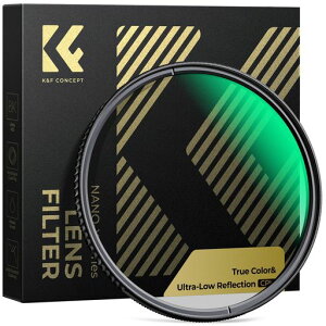 K&F CONCEPT 67mm True Color&���ᔽ�� CPL�t�B���^�[ ���F�������\ ���ᔽ��0.1% �R���g���X�g ���˒��� �����ߗ� �~�Ό��t�B���^�[ ����28�w�R�[�e�B���O ���w�K���X ���i�ʐ^�ɍœK (Nano-Xcel)