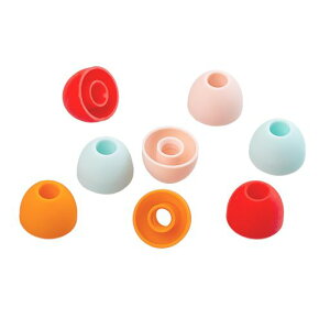 【KBEAR-虹】レインボーイヤーピースイヤーチップかわいイヤーピースイヤホンキャップ革新的な技術柔らかい多色シリコンかわいいデザイン滑り止め重低音強化交換用マットオイルシリコ…