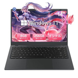 BLUEING 14 �C���` �r�W�l�X & �w�������m�[�g�p�\�R�� | Celeron �v���Z�b�T�[ N5095�A8GB DDR4 RAM | 256GB SSD�ABluetooth5.0�AWi-Fi 5�AWeb