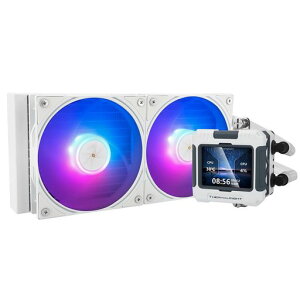 Thermalright FW240 �z���C�gARGB CPU�E�H�[�^�[�N�[���[�A2000RPM��2��PWM�t�@���A320 * 240�𑜓x��IPS�X�N���[���AAMD�p�A�C�I�N�[���[:AM4 / AM5 / Intel LGA1700
