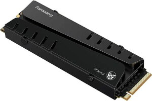 fanxiang S770 SSD 4TB�yDRAM�L���b�V������ / PS5����m�F�ρz�ő�7400MB/s M.2 NVMe 2280 PCIe Gen4.0x4 64Gb/s M.2 SSD �q�[�g�V���N�t�� 3D NAND TLC ����SSD