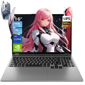 TOPGRO �Q�[�~���O�m�[�gpc�yCore i9-9980HK/GTX1650/�ő�5.0GHz/WiFi6/BT5.2�z�Q�[�~���O�}�E�X�E�}�E�X�p�b�h�t�� �Q�[�~���O �m�[�g�p�\�R�� 16�C���` 16GB������ 1TB SSD 8�R�A/16�X���b�h