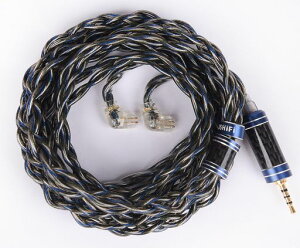 �yJSHiFi-Nebula�zQDC2.5mm���P�[�u�� �P�������⃁�b�L+�O���t�F������ 2.5mm�o�����X�C���z���A�b�v�O���[�h�P�[�u�� ����QDC�C���t�H�������P�[�u�� (2.5mm, QDC)
