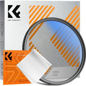 K&F CONCEPT 67mm CPL�t�B���^�[ �Ό��t�B���^�[ ���˒ጸ �R���g���X�g���� 18�w�i�m�R�[�e�B���O ���g 1���N���[�j���O�N���X�t (Nano-Klear)