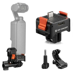 K&FCONCEPTPP61Pocket3/4�p�[�d�x�[�X�������[�d�Ή�1/4�h�l�W��x2G*Pro/Action�}�E���g�A�J�}�E���g�Ή�D*IOsmoPocket3/4��p�A���~�������[�d�z���_�[�����ԎB�e