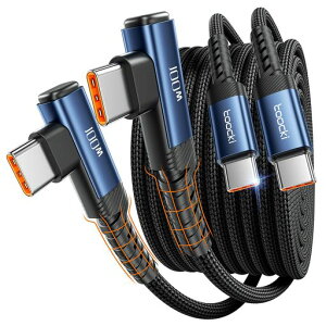 toockiUSBC�P�[�u��L��100W/5A�y2M+2M�u���[�z�^�C�vCL�^PD3.1�}���[�d�f���h�~�i�C�����҂�iPhone17/iPhone16/iPhone15/Plus�AMacBook