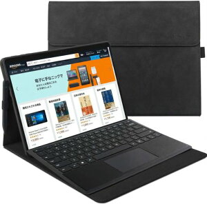 Surface Pro11/10/9 �P�[�X �^�b�`�y���z���_�[�t �ϏՌ� ���^ �L�[�{�[�h���[�\ �X�^���h�@�\�t �r���e�[�W�� �T�[�t�F�C�X�v��9 /10/11 �\�t�g�P�[�X ���ʕی� �������, �u���b�N