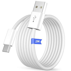 MACLE �Ή�iPhone 17/16/15 �[�d�P�[�u�� USB-C Car play �R�[�h 2M,�z���C�g