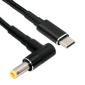 NFHK USB-C 100W 20V���͂���DC 5.5*2.5mm PD�d�� 65W�o�͏[�d�P�[�u�� QC PD Type-C�Ή� �m�[�g�p�\�R���p