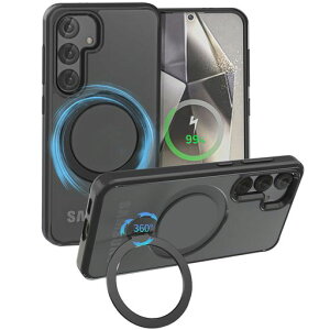 �y360°��]�X�^���h�E������萫�[���}�C���z�n�b�ggalaxys24�p�P�[�X360�x��]�X�^���h�ϏՌ��c�����Ή��}�O�l�b�g����[�B���X�^���h&MagSafe�Ή�&�����O]�M�����N�V�[S24ultra�P�[�XSamsung