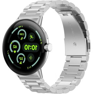[GYOKUYU] �R���p�`�u��Google Pixel Watch 5/4/3/2/1 41mm �o���h �X�e�����X�ގ� �O�[�O�� �s�N�Z���E�H�b�`4 �����o���h ���߉\ �����x���g �r�W�l�X�f�U�C�� ���� �����p Pixel Watch 3