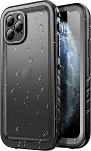 SPORTLINKiPhone11ProMax�p�h���P�[�X-��Phone11ProMax�P�[�X���S�ی�IP68�h���K�i�擾�h��h�o�ϏՌ�360°�S�ʕی�t�F�C�XID�F�ؖ����[�d�Ή�����֗��������^