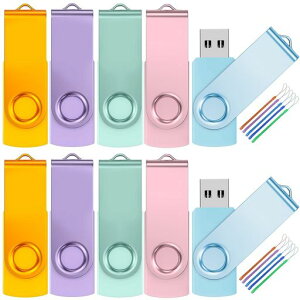 TEWENEUSB������8GB10�Z�b�g�ܐF��]���t���b�V���������[�t���b�V���h���C�uUSB�t���b�V���������[USB2.0�R���p�N�g�X�g���b�v�t