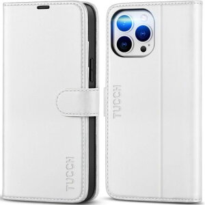 TUCCH iPhone 13 pro max �Ή� �P�[�X iPhone 13 �v���}�b�N�X �P�[�X �蒠�^ �J�[�h���[ [RFID�u���b�L���O] ���u���X�^���h�@�\ ����PU���� �_���TPU�f�� �A�C�t�H��13 �v���}�b�N�X�J�o�[ (�����ӂ��c