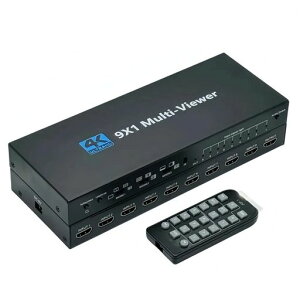 9x1HDMI�̕����̎����҂̃X�C�b�`���p���ڂ�����4KHDMI9�X�N���[���̎����ԑ������҃X�N���[���̃f�B�o�C�_�[91�̃X�C�b�`�E�A�_�v�^1x9�ɕt��9��