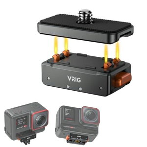 VRIGAC07Insta360AcePro2���C�N�C�b�N�����[�X�}�E���g�A���~�j�E�������܂肽���ݎ��A�_�v�^�[Insta360AcePro2/AcePro/Ace/X5/X4//X4air/X3/ONEX2�ƌ݊�������