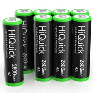 HiQuick�P3�d�r�[�d���P�O�j�b�P�����f2800mAh�[�d�r�P3�`8�{�����e�ʂ��イ�ł�rechargeablebatteryaa